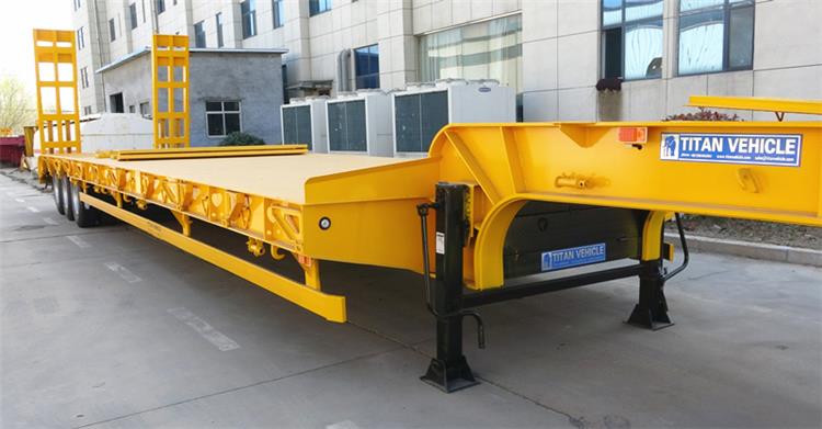 50 Ton Lowbed Trailer Truck for Sale in Guinea