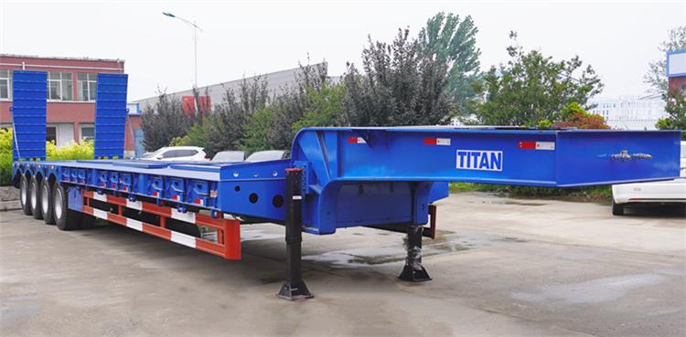 Used 4 Axle Lowbed Trailer Truck Price in Nigeria