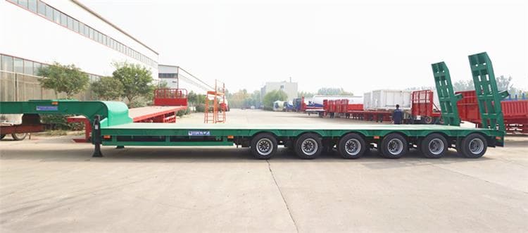 200 Ton Heavy Haul Drop Deck Semi Trailer for Sale Price