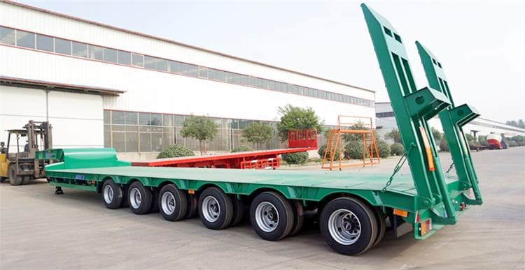 200 Ton Heavy Haul Drop Deck Semi Trailer for Sale Price