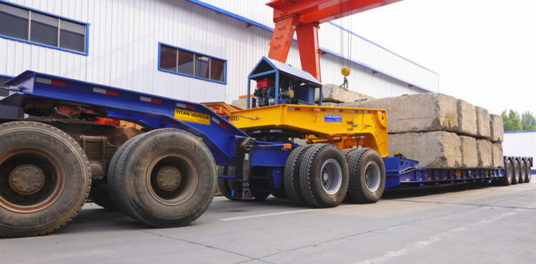 150T Detach Trailer for Sale in Nigeria