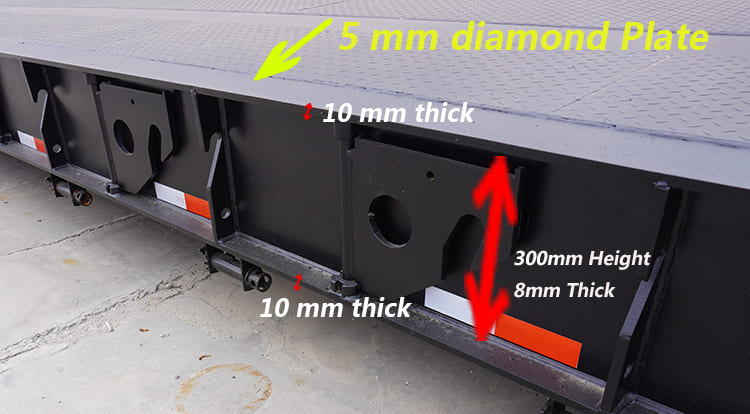 Front Loading Trailer | Front Loader Trailer | Low Bed Gooseneck Trailer