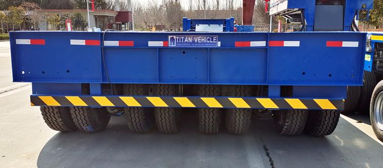 3 Line 6 Axle 120 Ton Removable Gooseneck Trailer for Sale