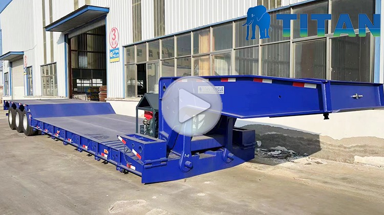 3 Axle 60 Ton Removable Gooseneck Trailer for Sale Near Me