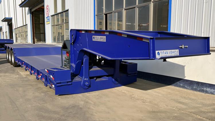 3 Axle 60 Ton Removable Gooseneck Trailer for Sale Near Me