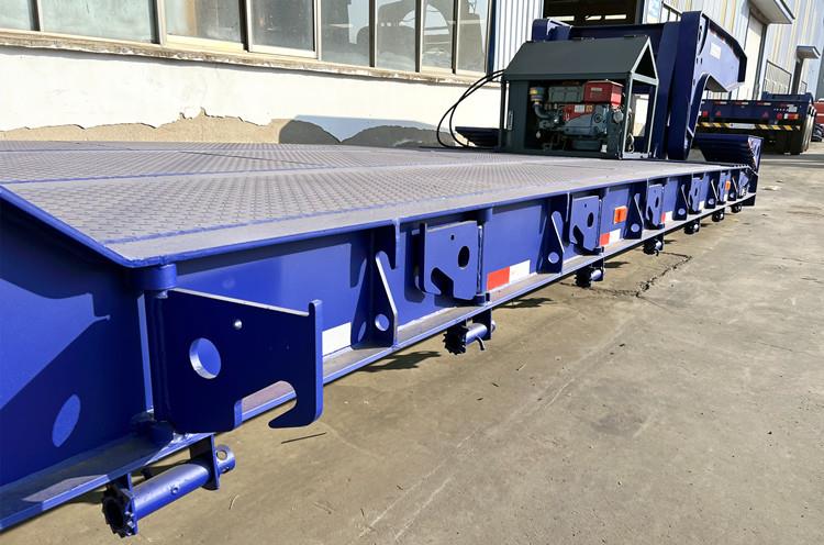 3 Axle 60 Ton Removable Gooseneck Trailer for Sale Near Me