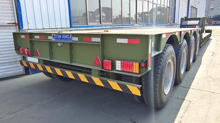 Detachable Lowboy Gooseneck Trailer for Sale in Nigeria