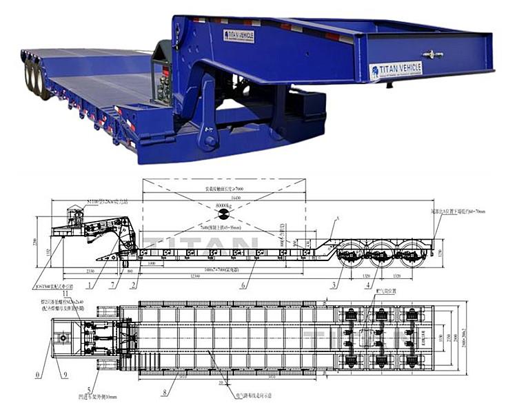 Kaufman Removable Gooseneck RGN Trailers for Sale Near Me