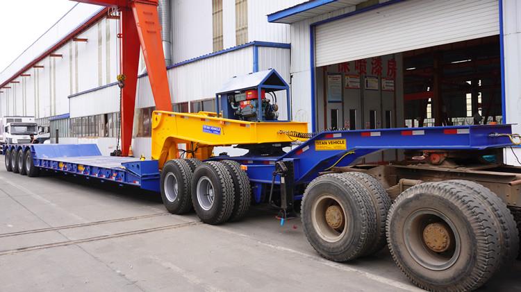 Kaufman Lowboy Trailer | 100 Ton Detachable Gooseneck Trailer for Sale