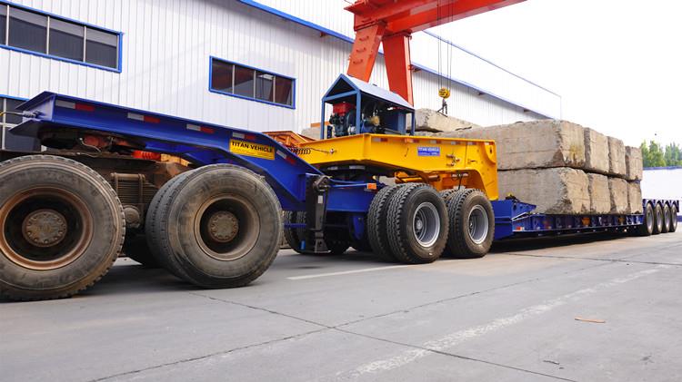 Kaufman Lowboy Trailer | 100 Ton Detachable Gooseneck Trailer for Sale