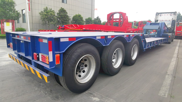 3 Axle 60 Ton Removable Gooseneck (RGN) Lowboy Trailer for Sale