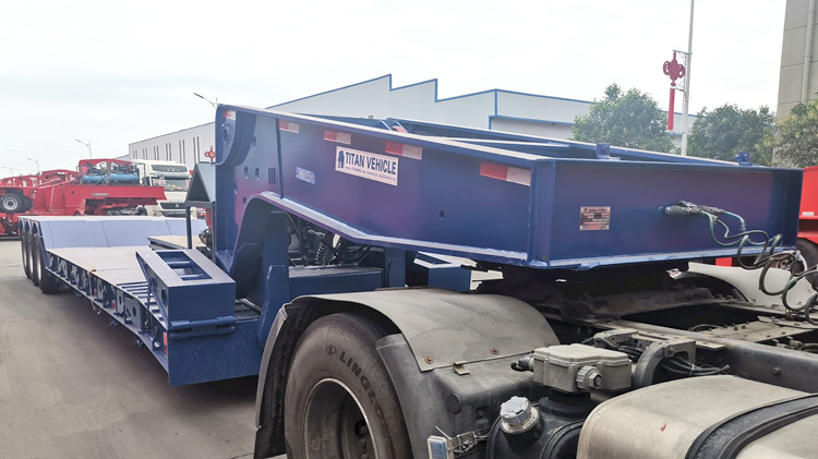 3 Axle 60 Ton Removable Gooseneck (RGN) Lowboy Trailer for Sale