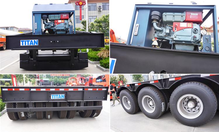 Front Loading Trailer | Front Loader Trailer | Hydraulic Lowbed Gooseneck Trailer