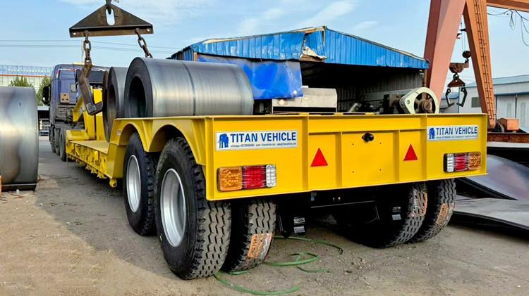 2 Axle Removable Gooseneck Trailer for Sale in Panama