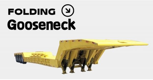 Different of Folding Gooseneck and Removable Gooseneck Trailer
