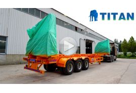 packing before delivery-side loader trailer
