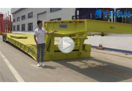 120 ton gooseneck lowboy trailer