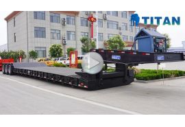 3 line 6 axle removable gooseneck trailer